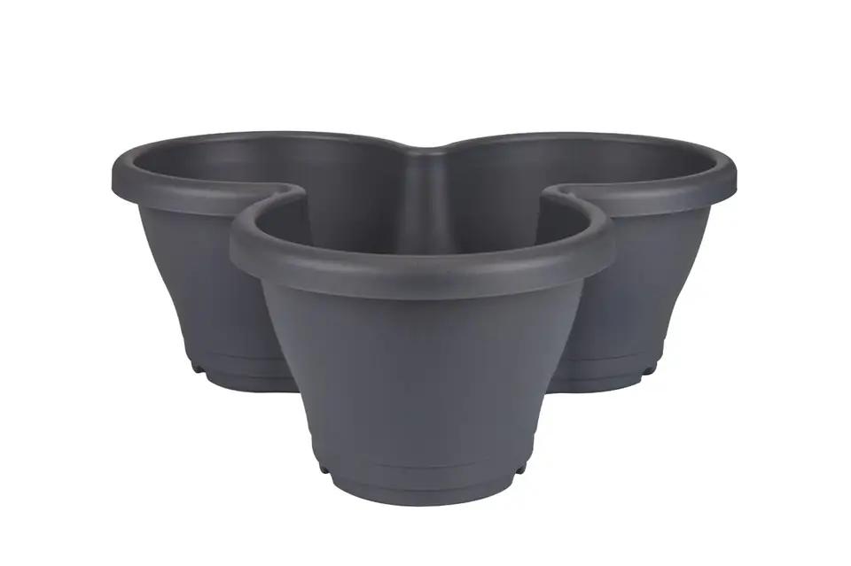 Саксия верт. градина пласт - M anthracite