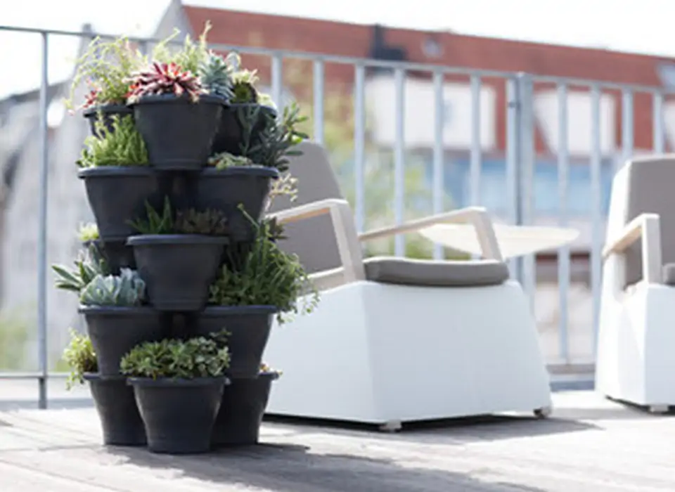 Подложка верт. градина пласт - M anthrac - Image 2