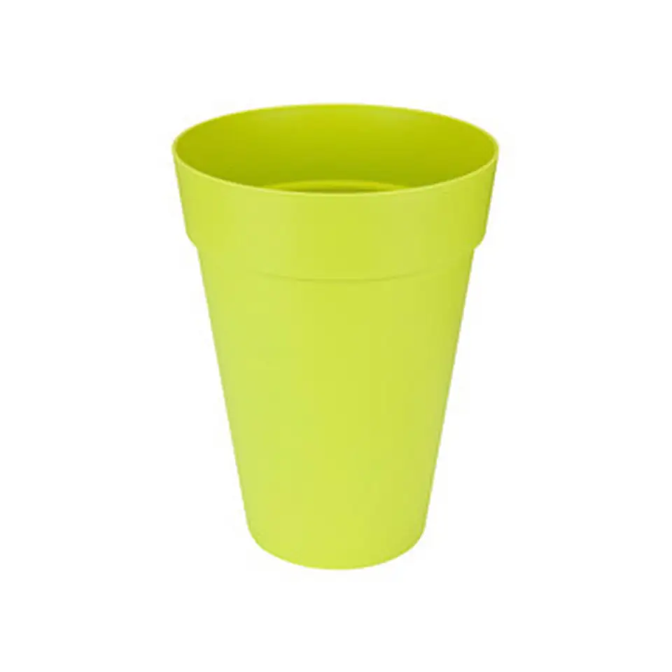 Саксия 28см пласт - loft urban round high lime