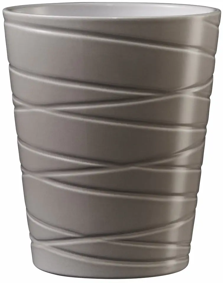 Ваза Singapur D13 H15 - warm grey gloss