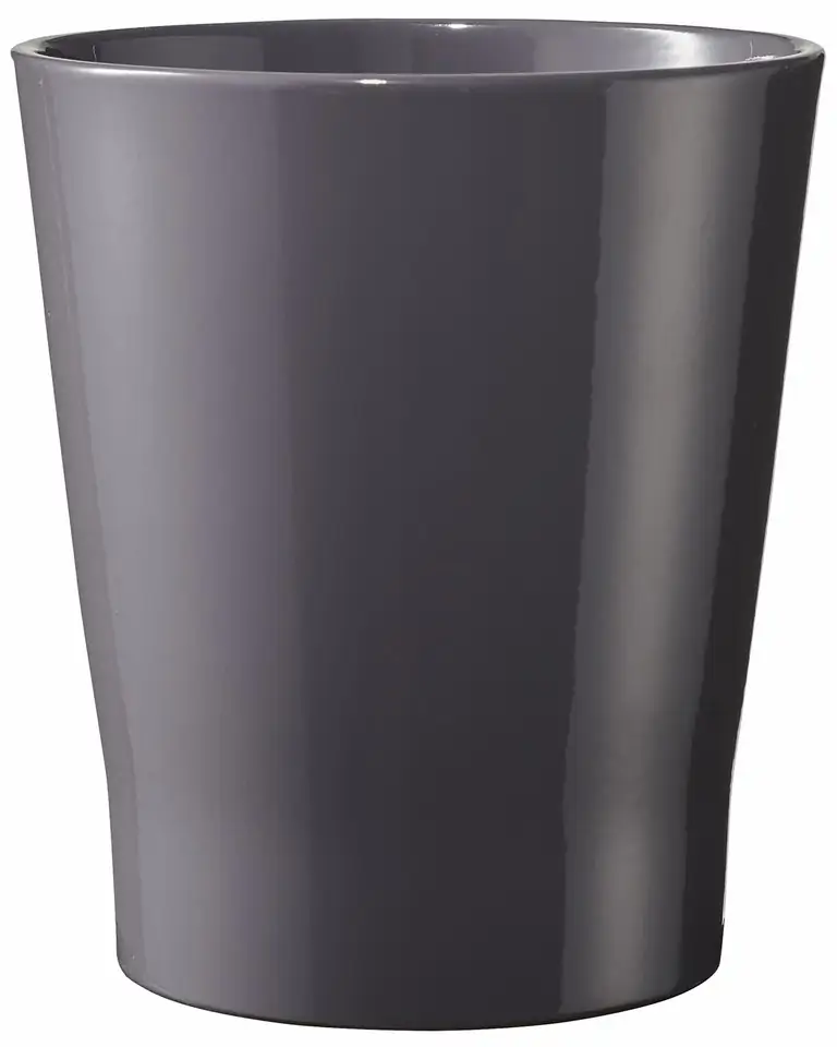 Кашпа Merina Chic D14 H15 - shiny mystic gray