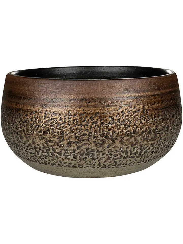 Кашпа керамика D22 H11 - Mya Bowl Deep Champagne