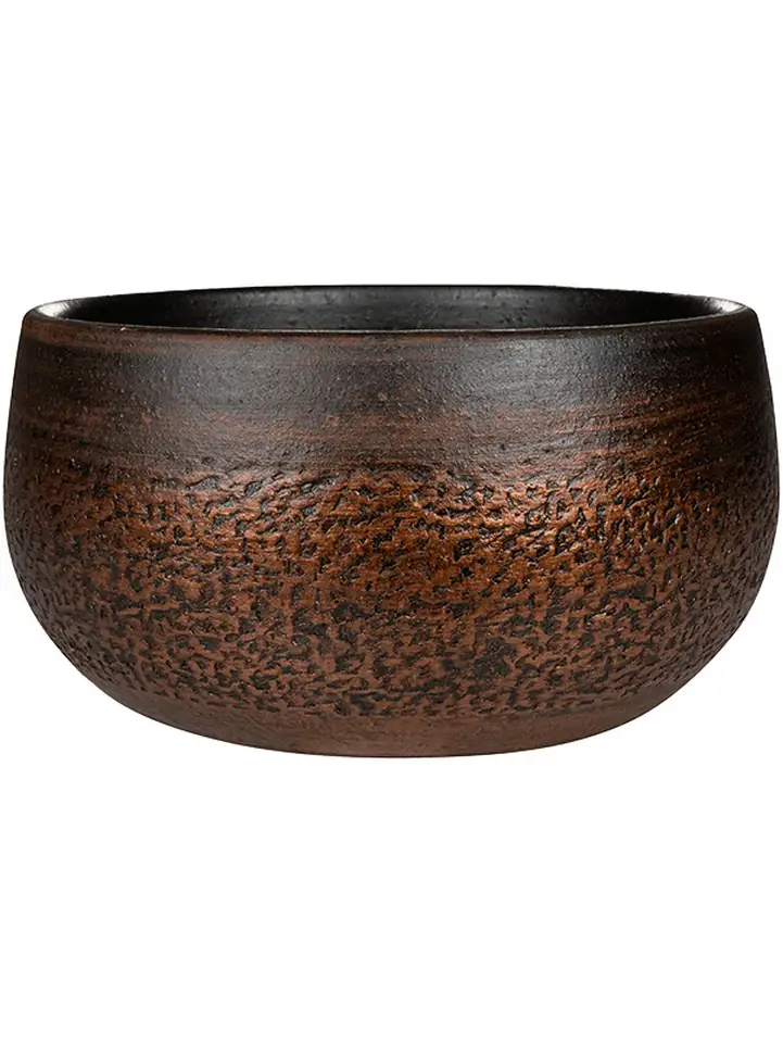 Кашпа керамика D22 H11 - Mya Bowl Shiny Mocha