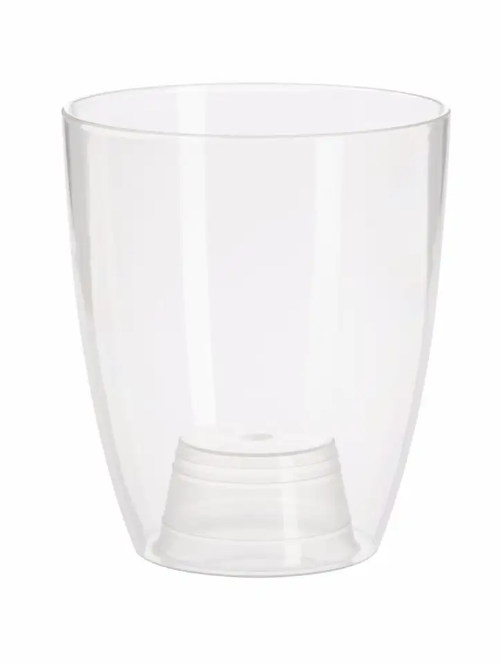 Кашпа Verve Slim Crystall 13см - прозрачна