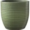 Bergamo D19 H18 - leaf green glaze