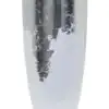 Luxe Lite D35 H75 - Glossy White-Silver