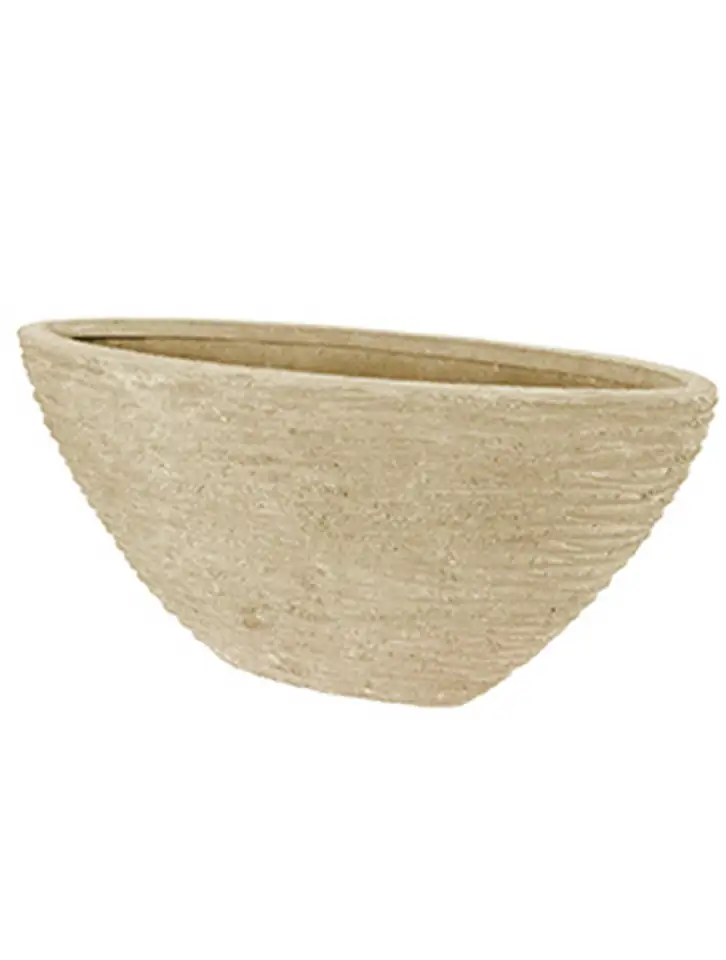 Polystone Seaside Oval 100x35 Н40 - Natural