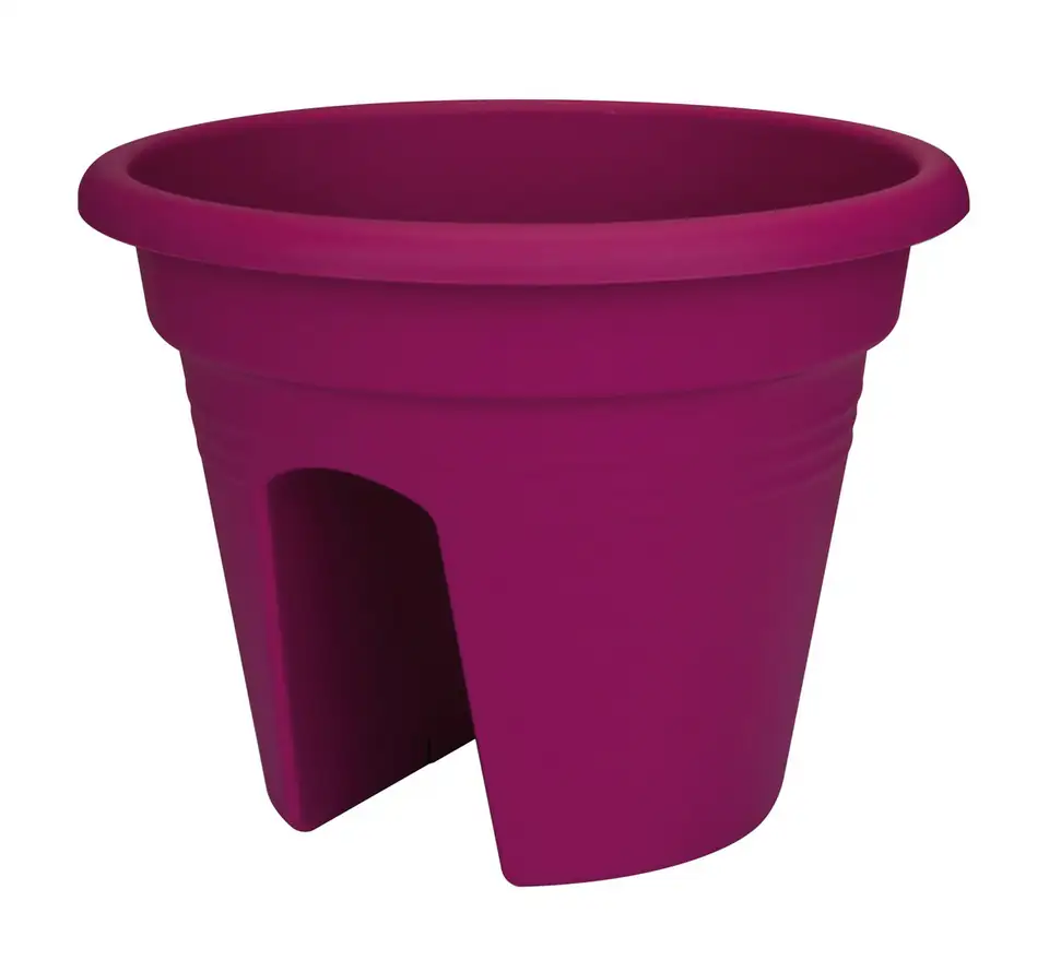 Саксия 30см пласт - gb flower bridge cherry