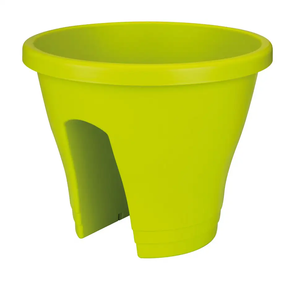 Саксия 30см пласт - flower bridge lime