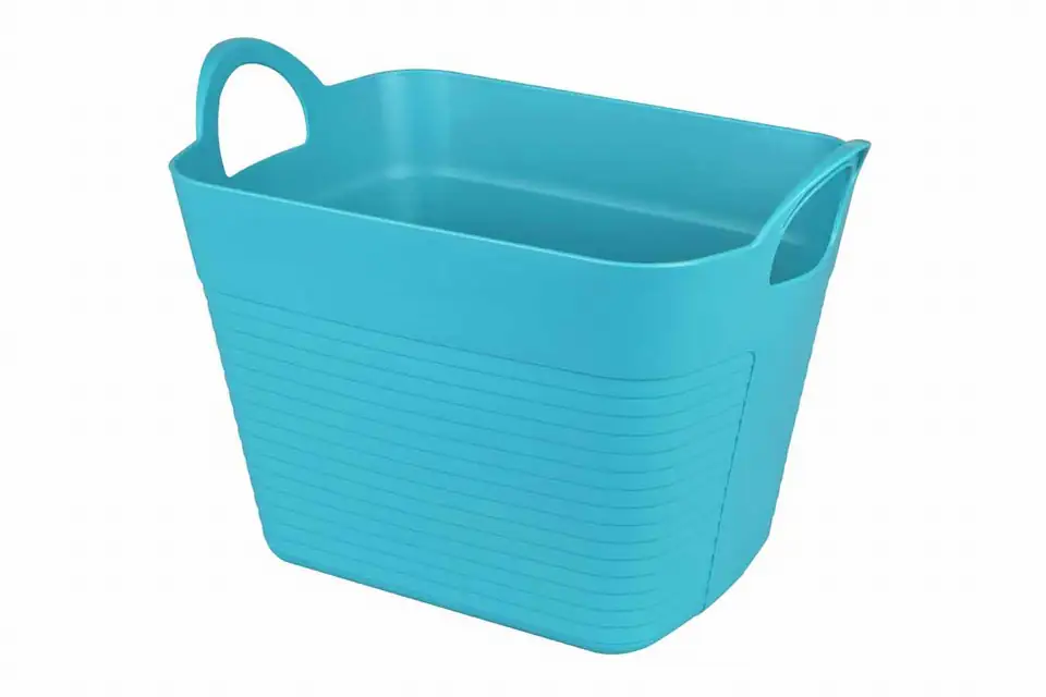 Леген пласт - robin tub square M aqua blue