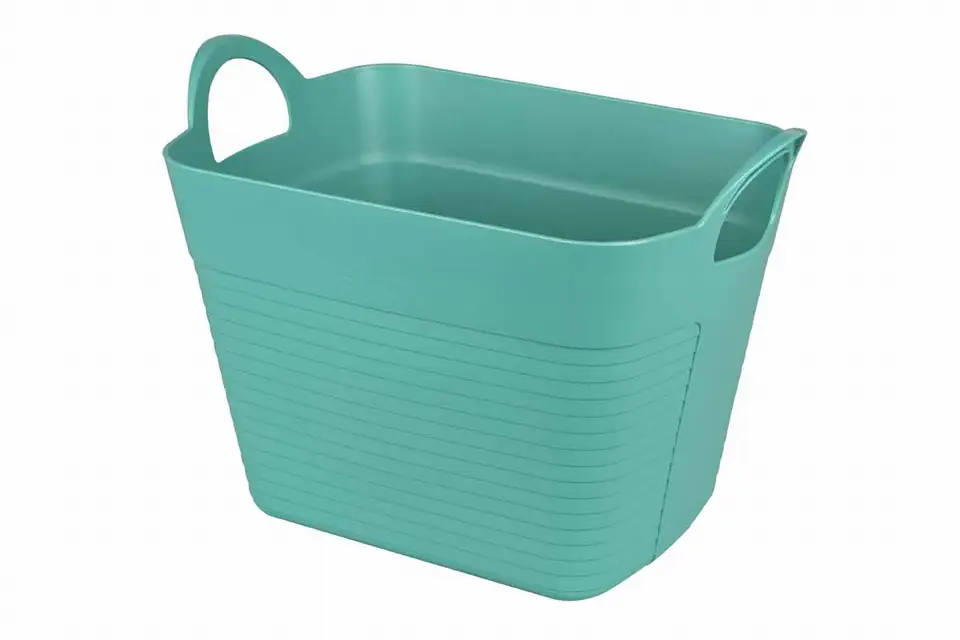 Леген пласт - robin tub square L em green