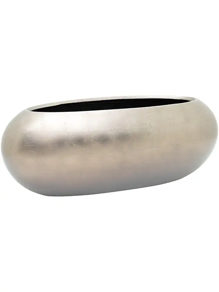 Silver Leaf Boat 56x23 H20 - matt champagne