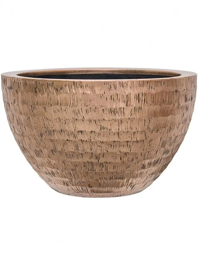 Opus D45 H27- Hammered Bowl gold