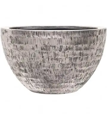 Opus D45 H27- Hammered Bowl silver