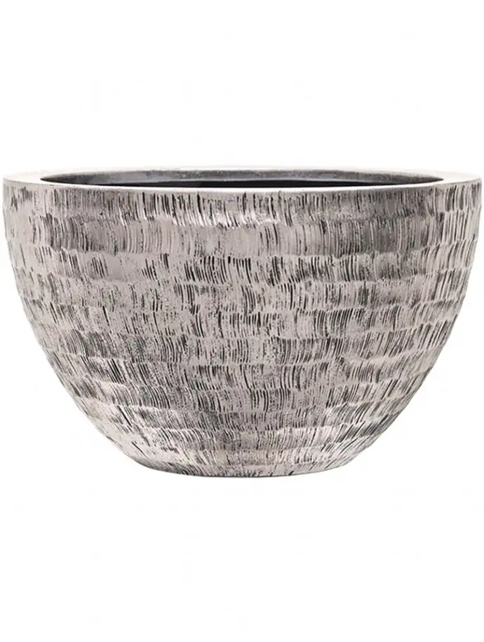 Opus D45 H27- Hammered Bowl silver