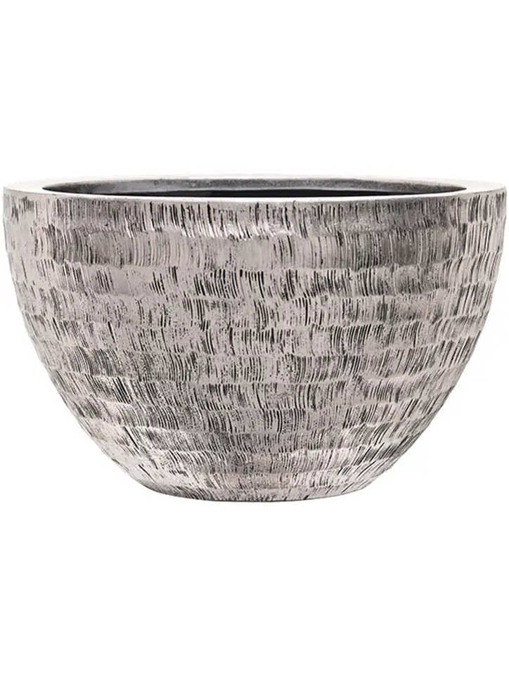 Opus D45 H27- Hammered Bowl silver