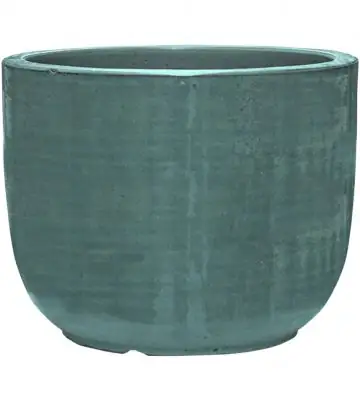 Plain Striped D27 H21 - Couple aqua