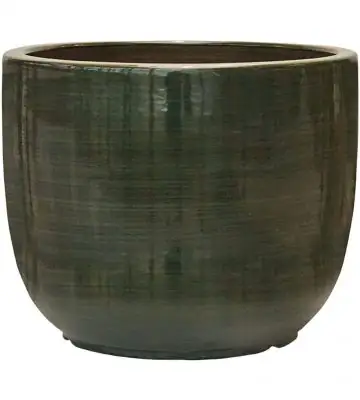 Plain Striped D33 H27 - Couple olive