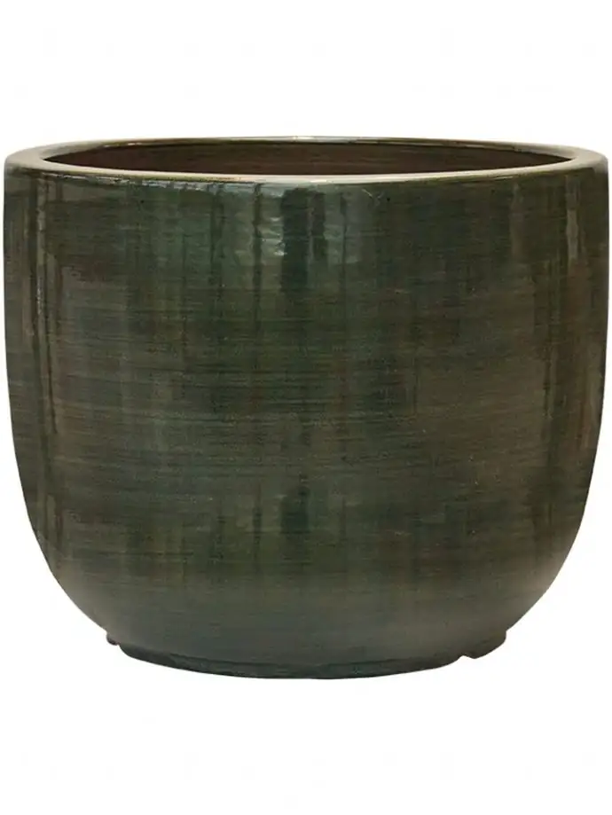 Plain Striped D33 H27 - Couple olive
