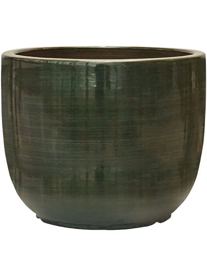 Plain Striped D33 H27 - Couple olive