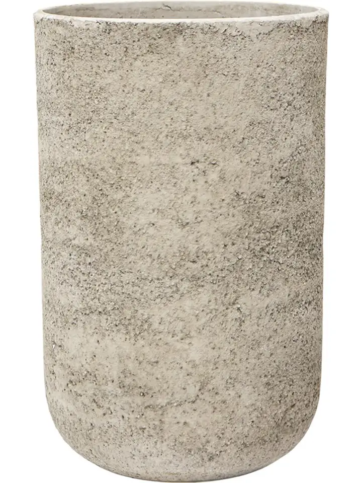 Mont Blanc D32 H50 - Pot tall light grey 1 Mont Blanc D32 H50 - Pot tall light grey