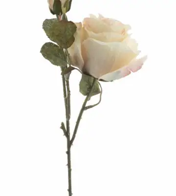Роза 49см пласт. - English rose spray Monica